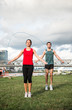 Workout with skipping rope