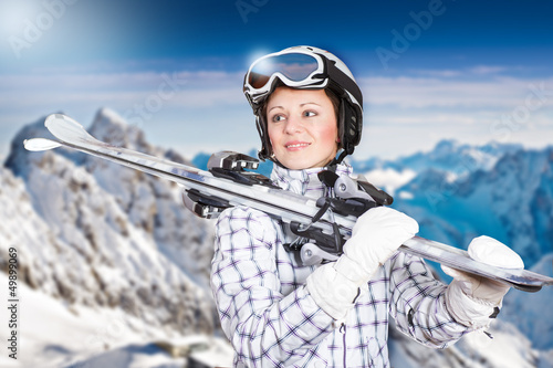 Photo: skier skier