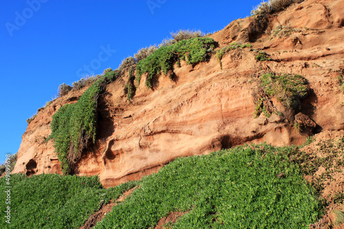 Photo: sandstone cliffs sandstone cliffs