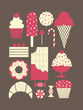 Dessert Icons Collection