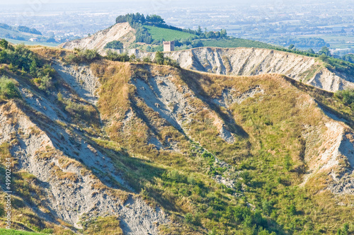 Photo: Badlands. Emilia-Romagna. Italy. Badlands. Emilia-Romagna. Italy.
