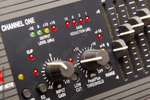 Photo: Audio equalizer Audio equalizer