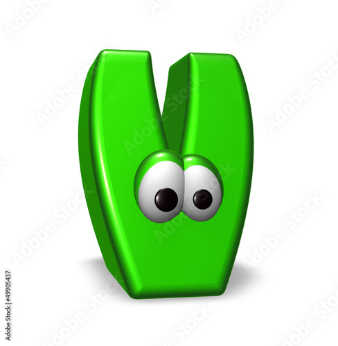 Illustration: cartoon buchstabe cartoon buchstabe