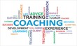 word cloud - coaching