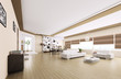 Modern Wohnzimmer interior 3d render