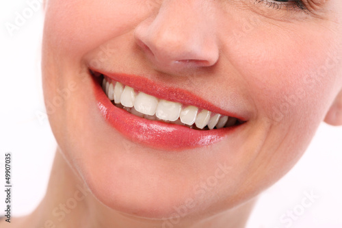 Photo: Beautiful smile with teeth Beautiful smile with teeth