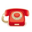 Old red phone
