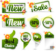 Vector: Spring sale set Spring sale set
