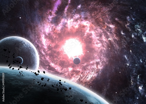 Photo: Cool space background Cool space background