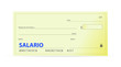 Salary check in spanish