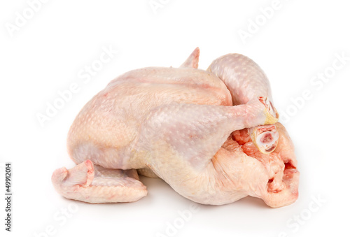 Photo: Raw whole chicken Raw whole chicken