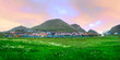 View of Longyearbyen, Norway, Spitsbergen (Svalbard)