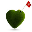 Leidenschaft Golf Sport Herz 3D
