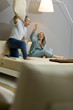 Mature couple in bed