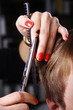 Mann beim Friseur
