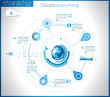 Infographic template for statistic data visualization.