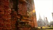 Pagoda in the temple of Ayuthaya