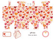 Gift box template
