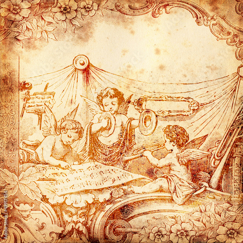 Illustration: Les anges Musiciens Les anges Musiciens