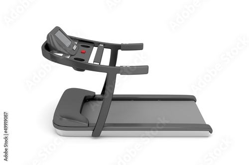 Illustration: Treadmill machine Treadmill machine
