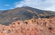 red rocks of etna