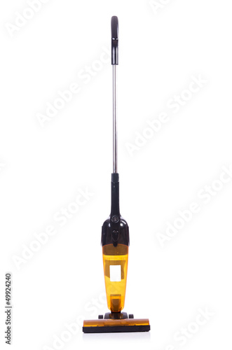 Photo: Vacuum cleaner isolated on white Vacuum cleaner isolated on white