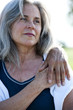 Portrait of mature woman