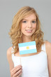 Woman waving an Argentinean flag