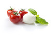 Mozzarella, Tomatoes, Basil, C...