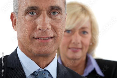Photo: Mature businesspartners Mature businesspartners