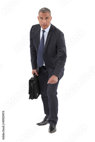 Photo: Businessman in a race Businessman in a race