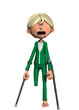 Man Who Lost His Leg