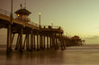huntington beach pier sunset