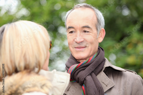 Photo: mature gentleman looking at his lady fondly mature gentleman looking at his lady fondly