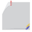 Paper notes and paper clips