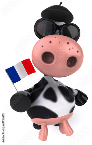 Illustration: Fun cow Fun cow