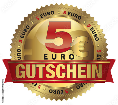 Photo: 5 Euro Gutschein 5 Euro Gutschein