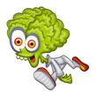 Cartoon alien