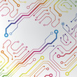 circuit board background. eps10 vector illustration