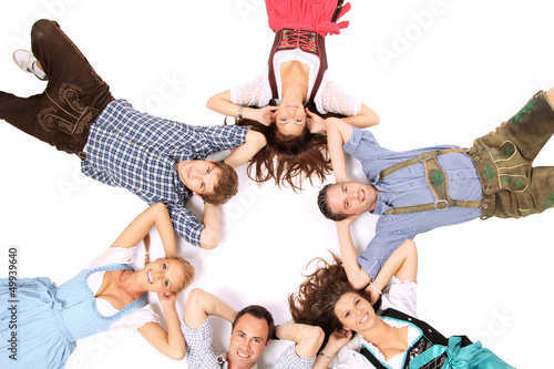 Photo: Gruppe in Tracht Gruppe in Tracht