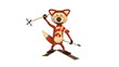 Red Foxes Skier.