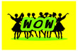Wow - Advertising Headline - Retro Clip Art  popart comic collec