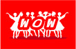 Wow - Advertising Headline - Retro Clip Art  popart comic collec