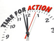 TIME FOR ACTION