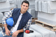 Foto: Confident construction worker Confident construction worker