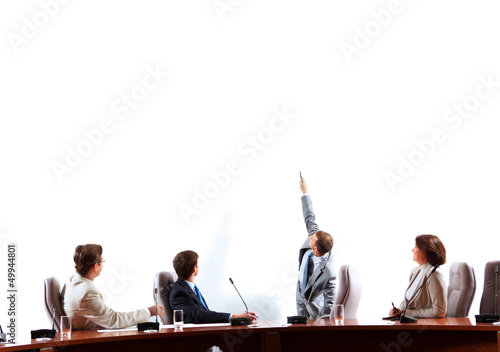 Photo: Business presentation Business presentation