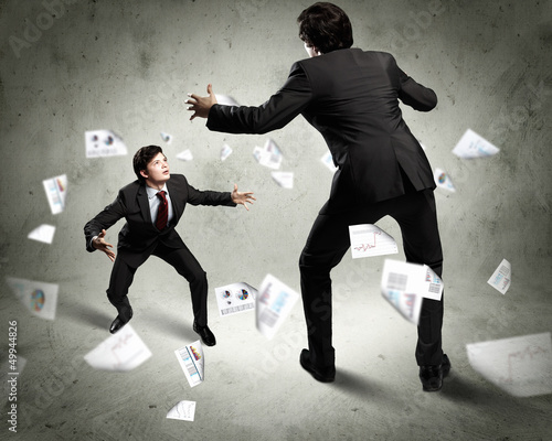 Photo: Business dispute Business dispute
