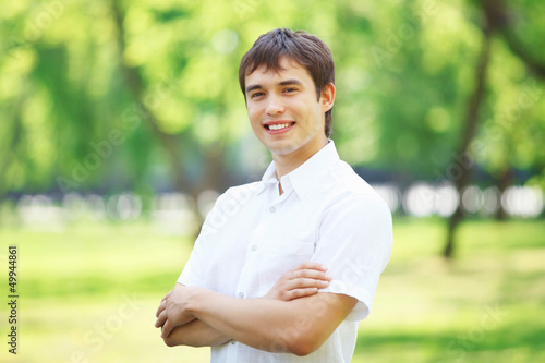 Photo: Young man outdoor Young man outdoor