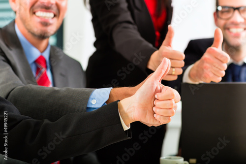 Photo: Business - businesspeople have team meeting Business - businesspeople have team meeting