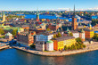 Aerial Panorama Of Stockholm, ...